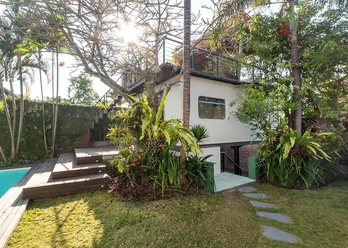 Anicca - Sunny Colorful 4br Umalas With Private Pool And Rooftop Lounge